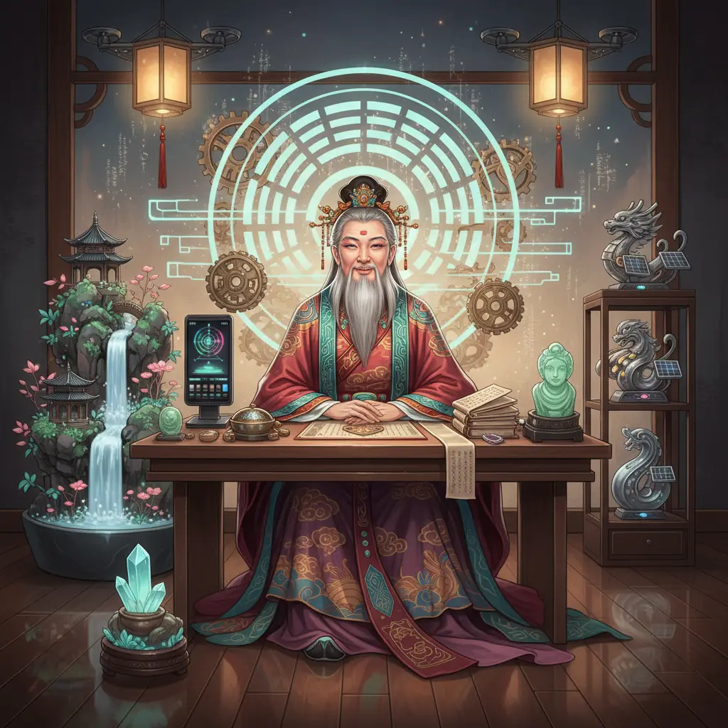 風水擺設 - 算命師