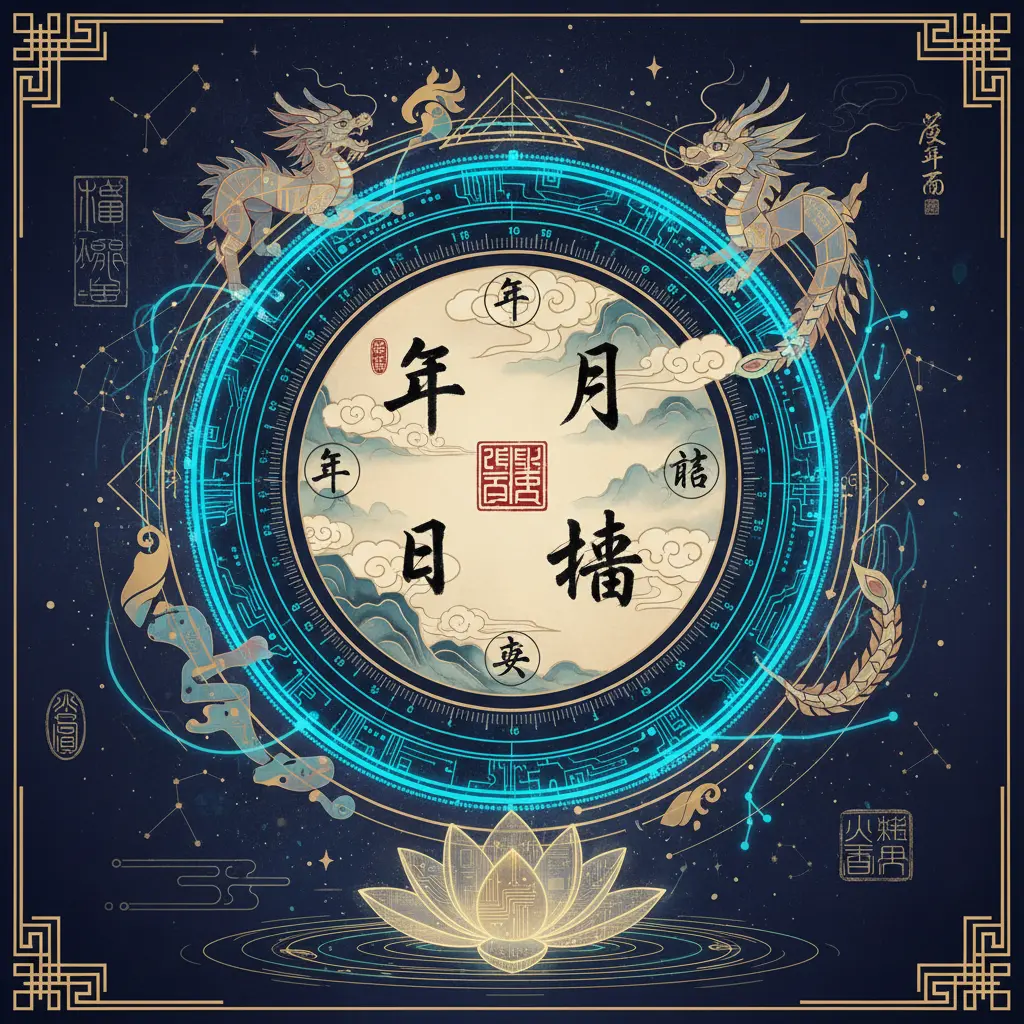 命盤 - 八字命盤