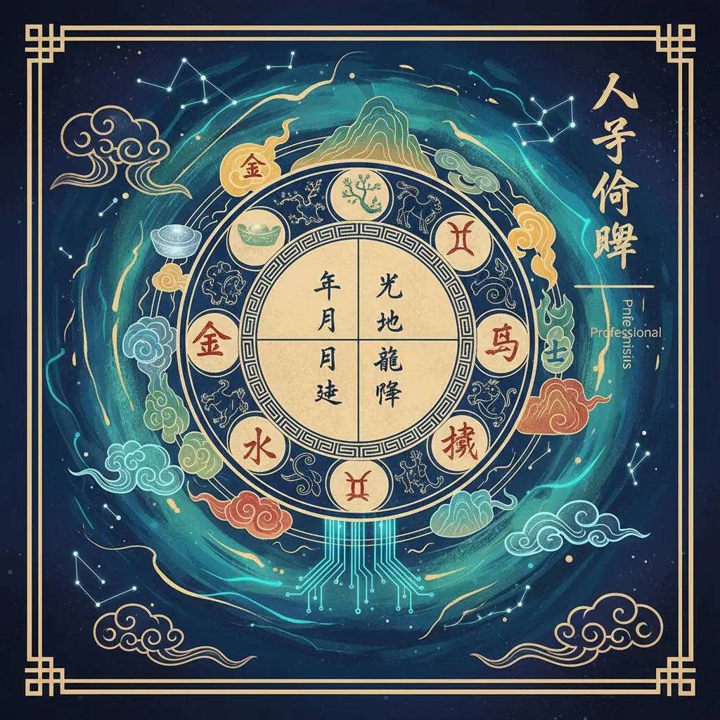 八字命盤 - 八字命盤