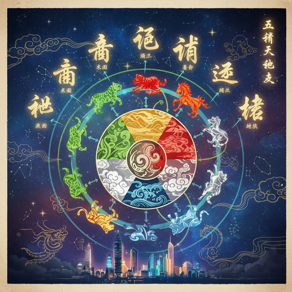 天干地支 - 五行