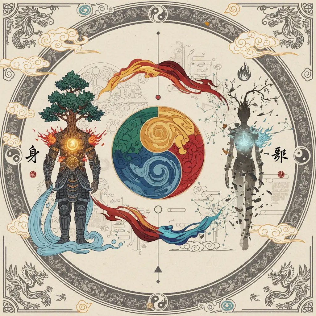 身旺身弱 - 五行