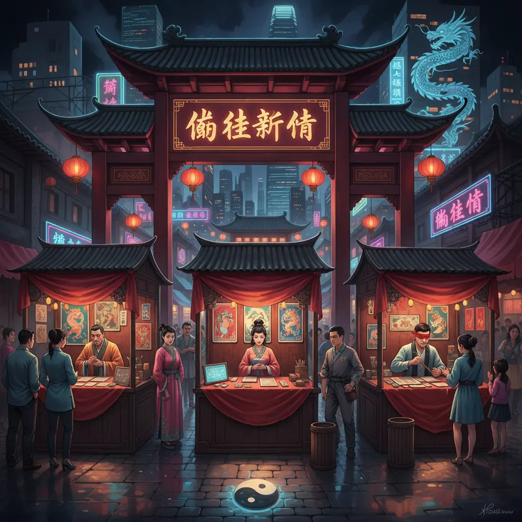 廟街算命 - 廟街