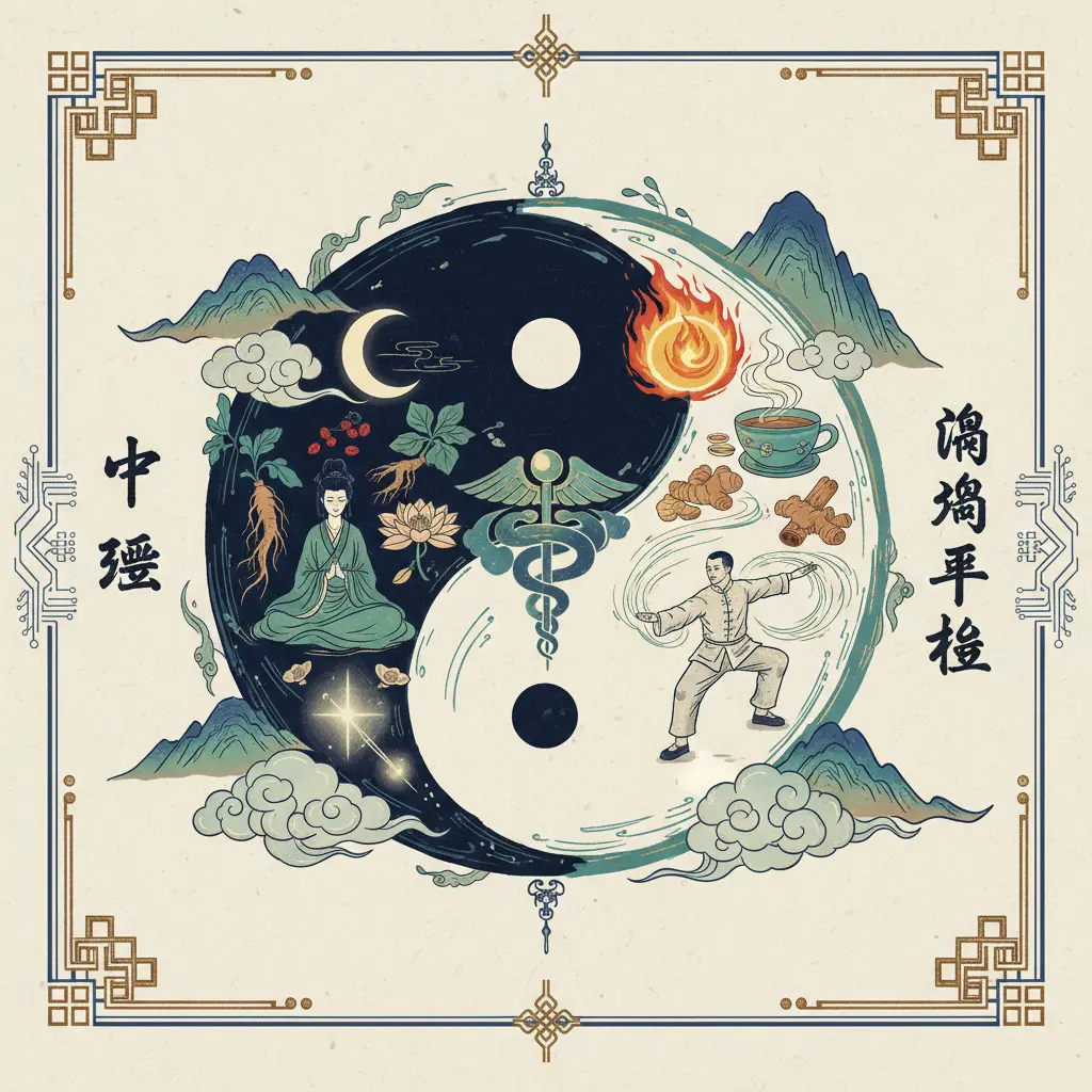 陰陽平衡 - 中醫