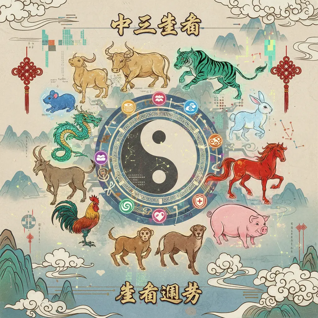 生肖運勢 - 十二生肖
