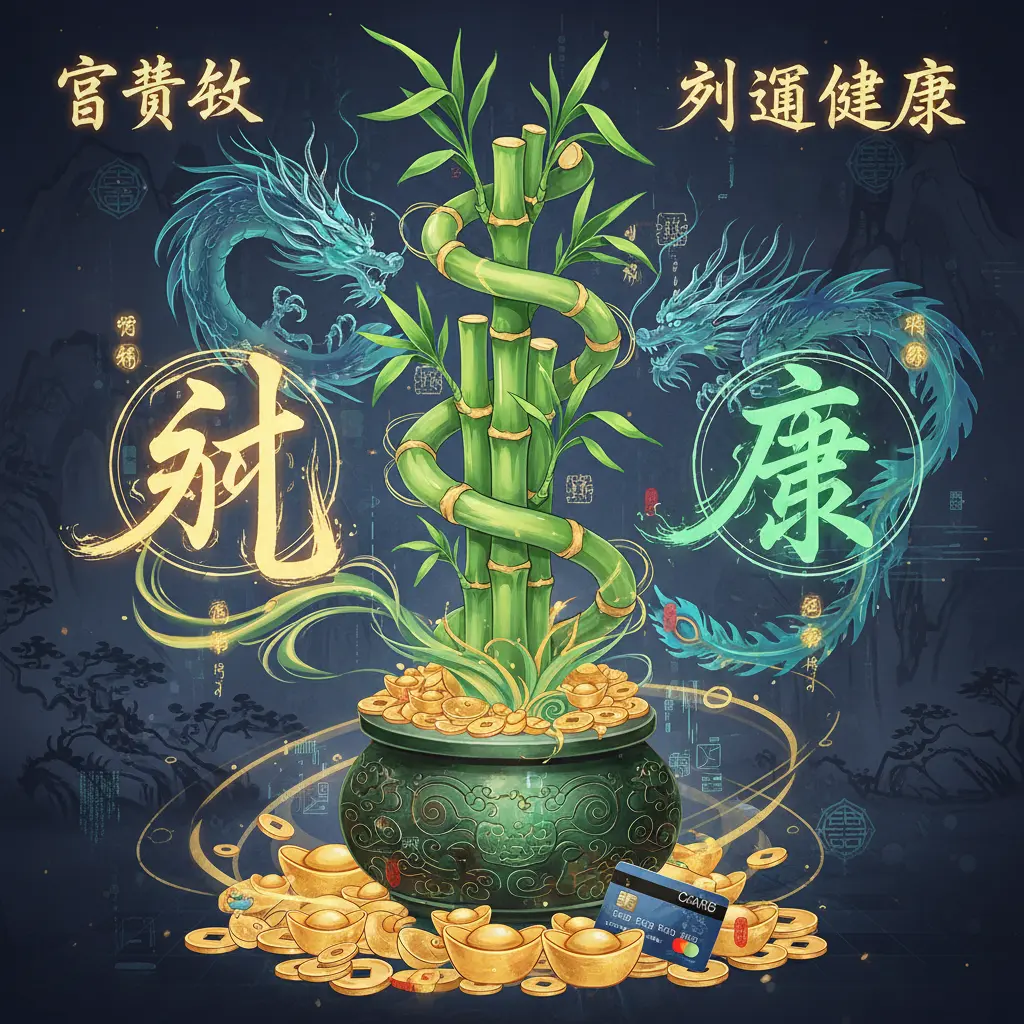 財運健康 - 富貴竹