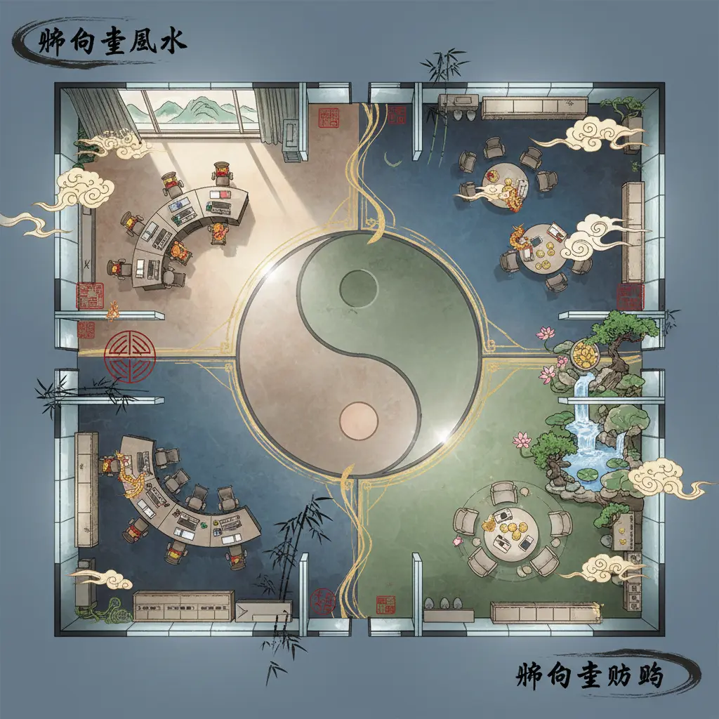 辦公室佈局 - 辦公室風水
