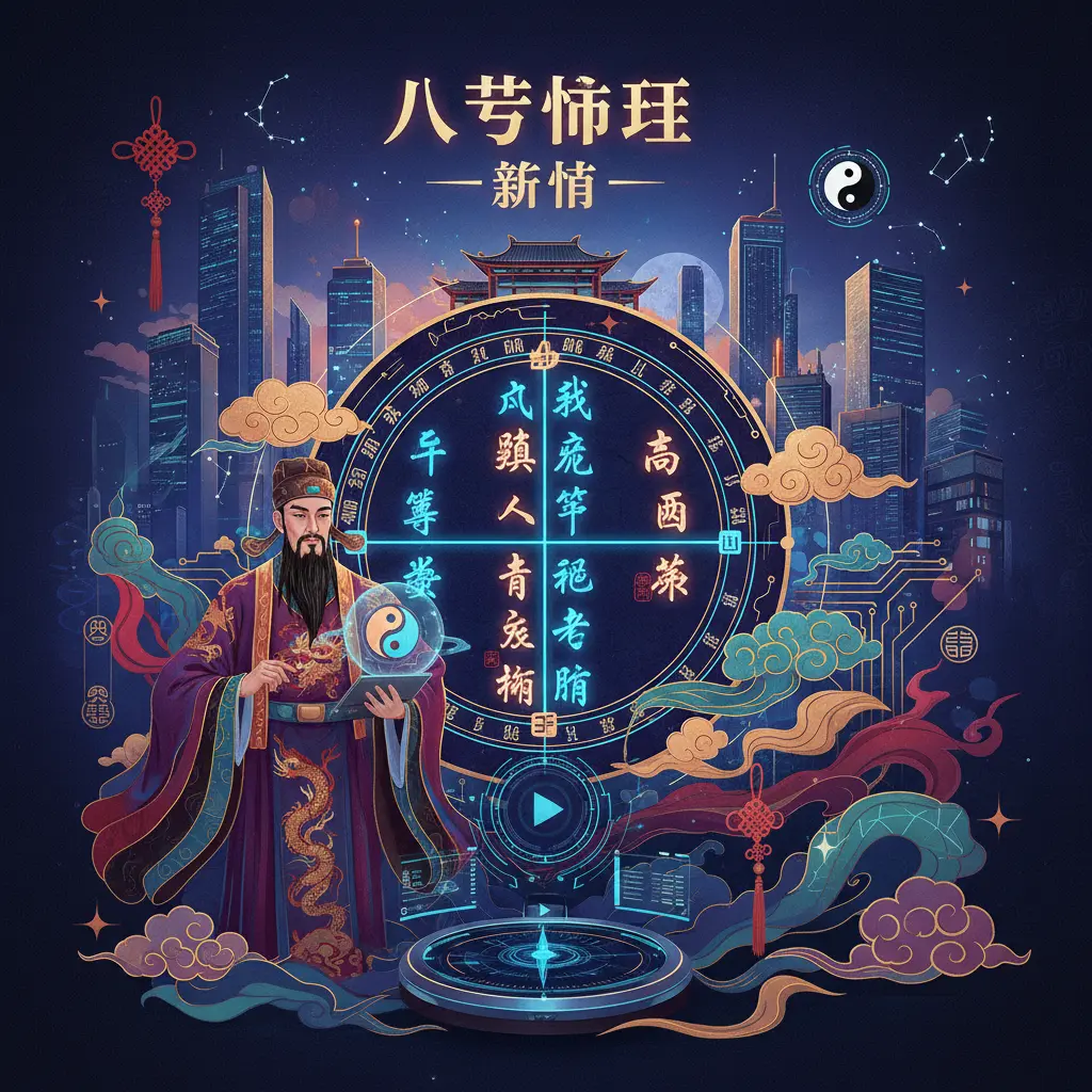 八字命盤 - 八字算命