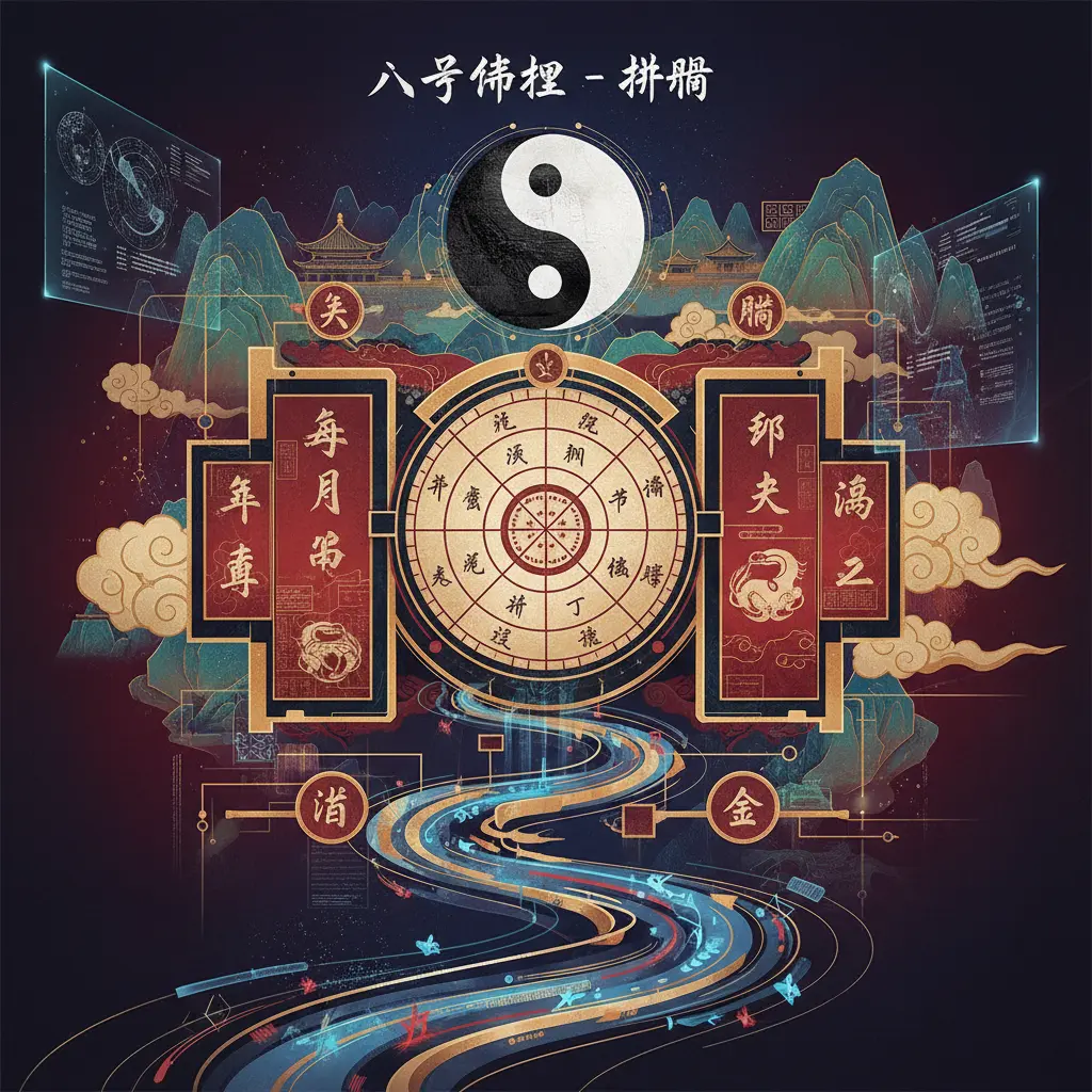 八字命理 - 八字排盤