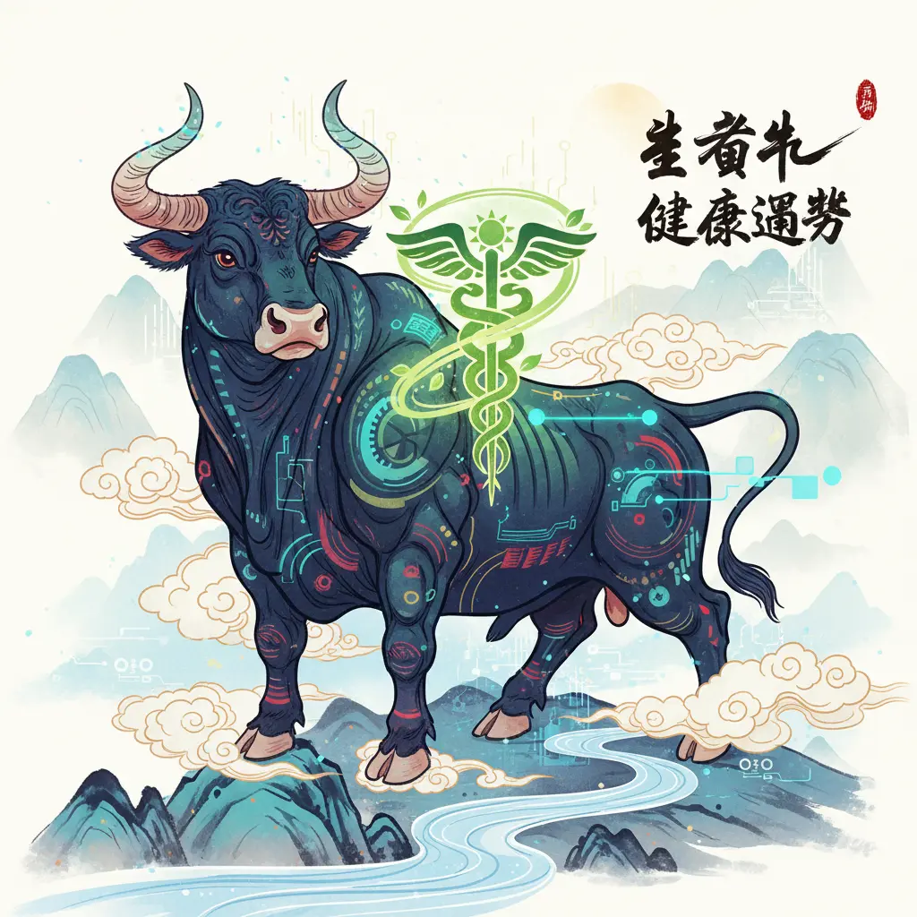 健康運勢 - 生肖牛