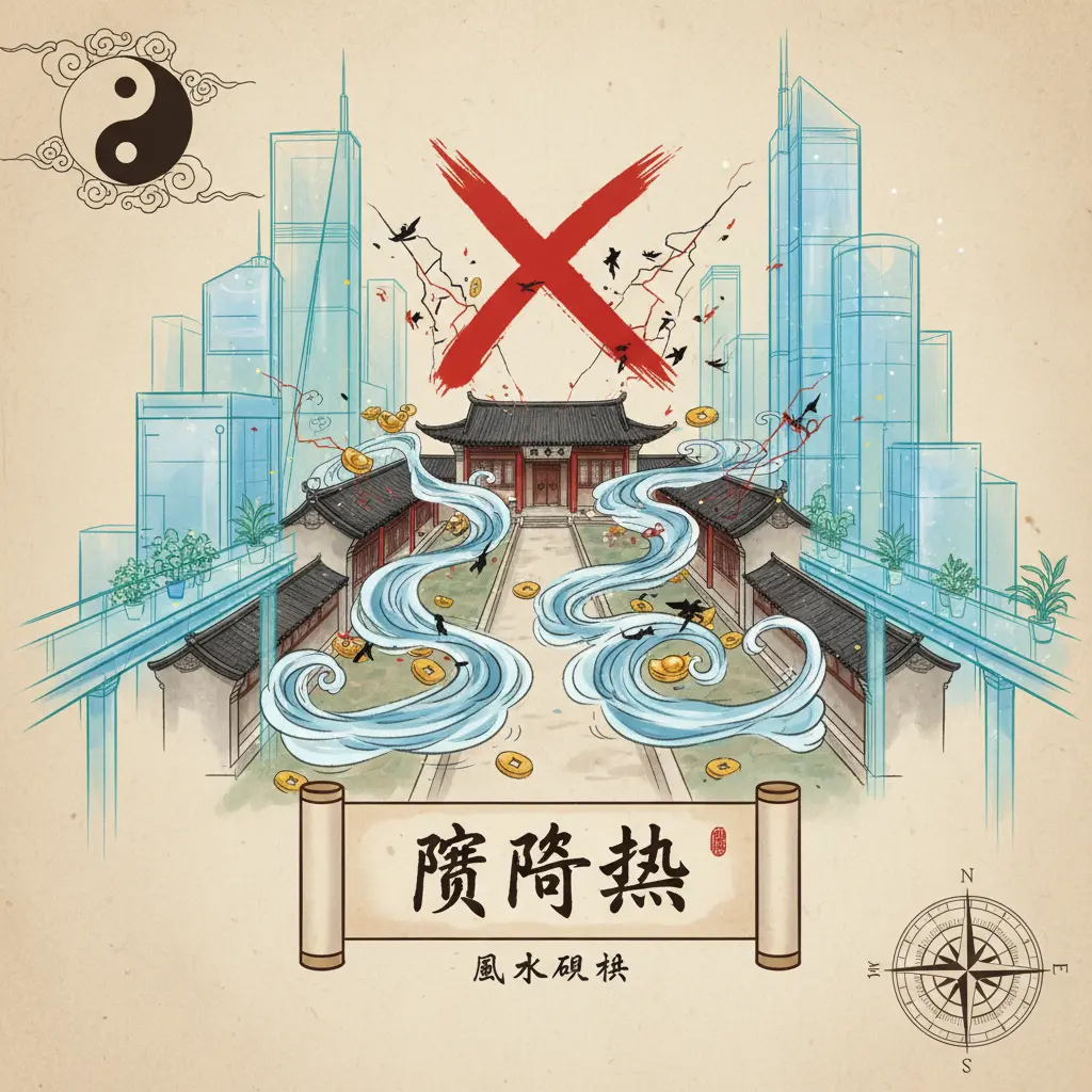 風水規劃 - 穿堂煞