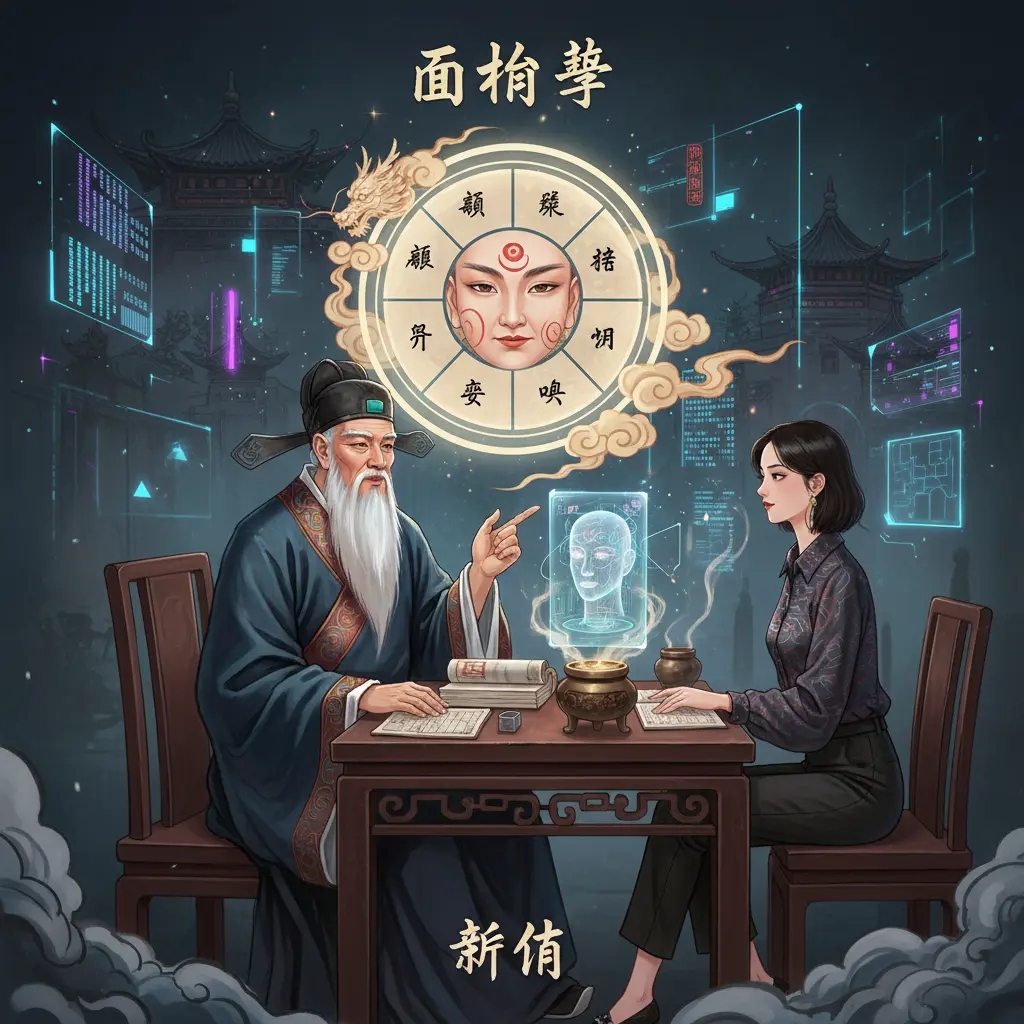 算命師傅 - 面相學