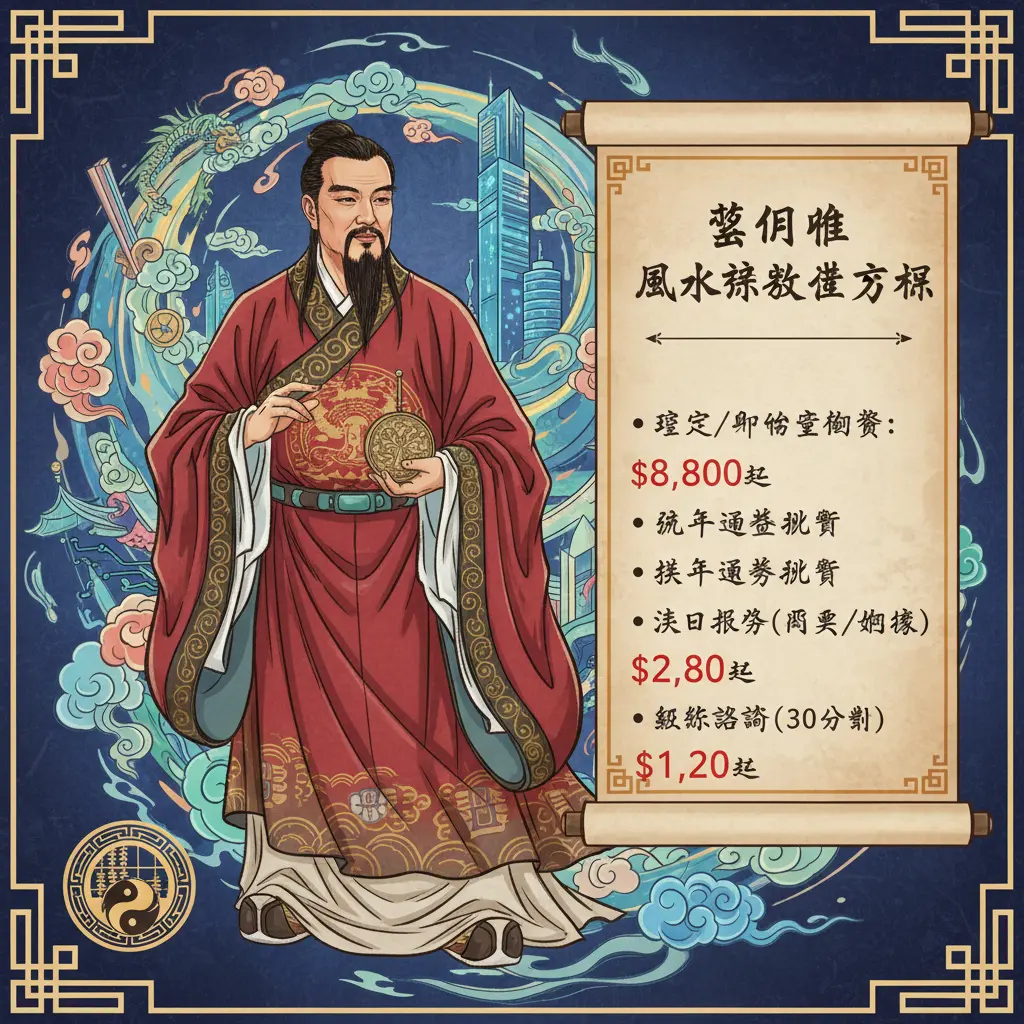 風水師收費方案 - 徐子平