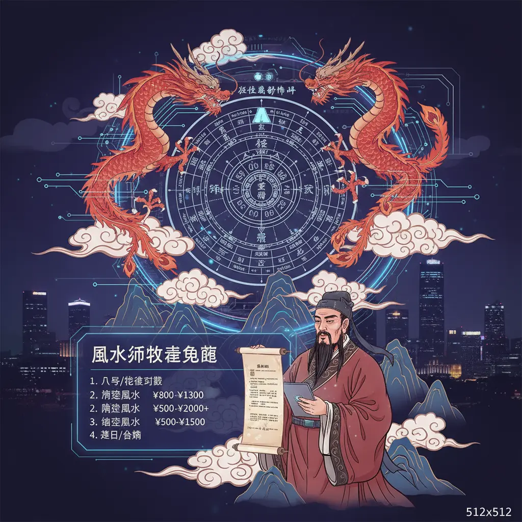 風水師收費範圍 - 紫微鬥數