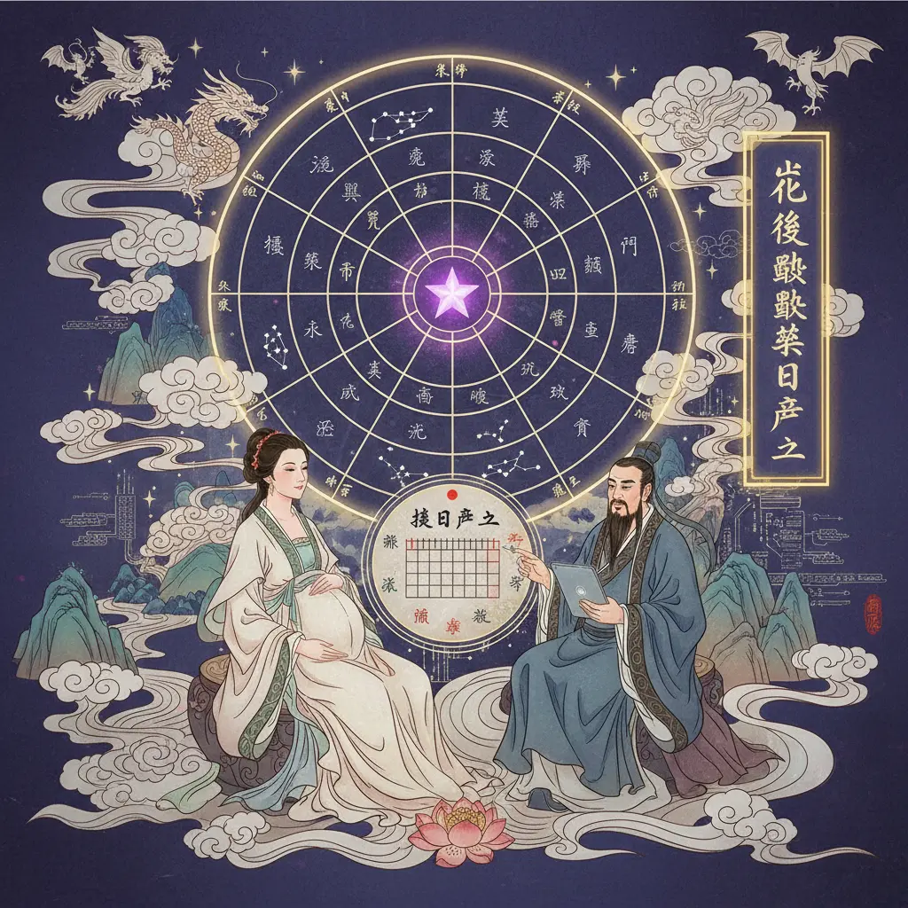 擇日產子 - 紫微鬥數