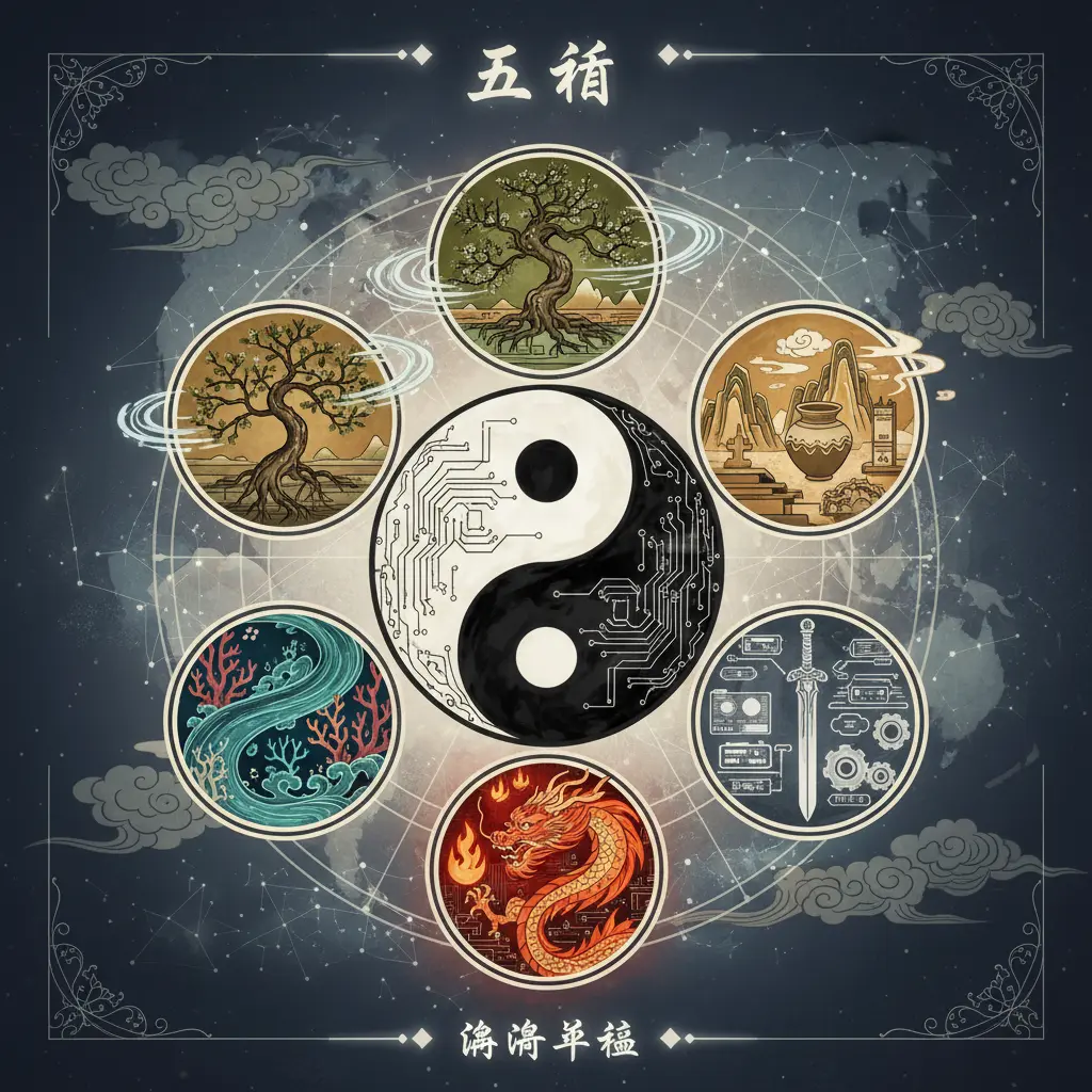 陰陽平衡 - 五行