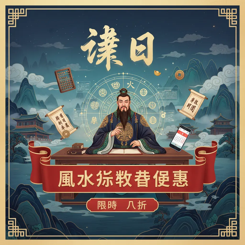 風水師收費優惠 - 擇日