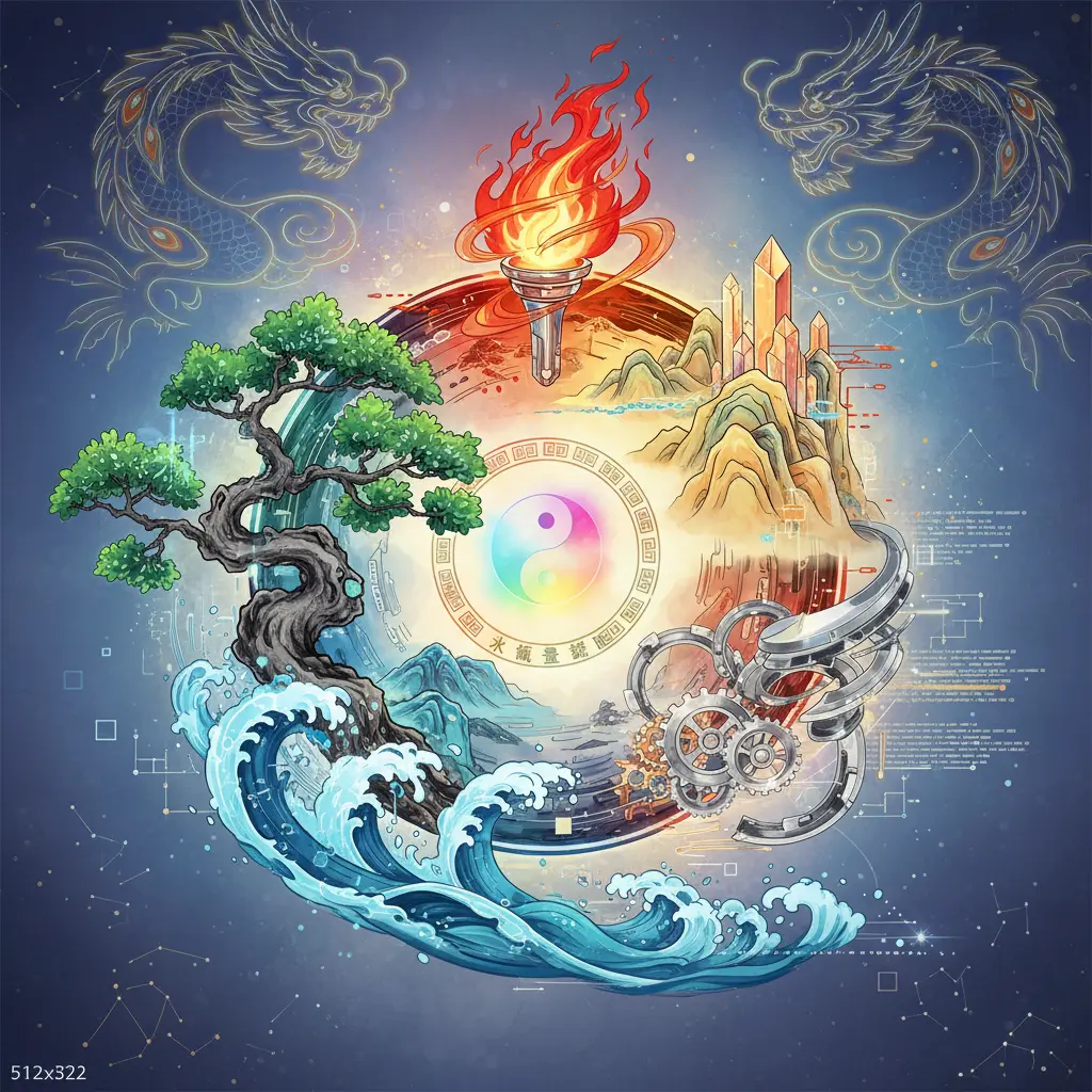 風水能量調整 - 五行元素