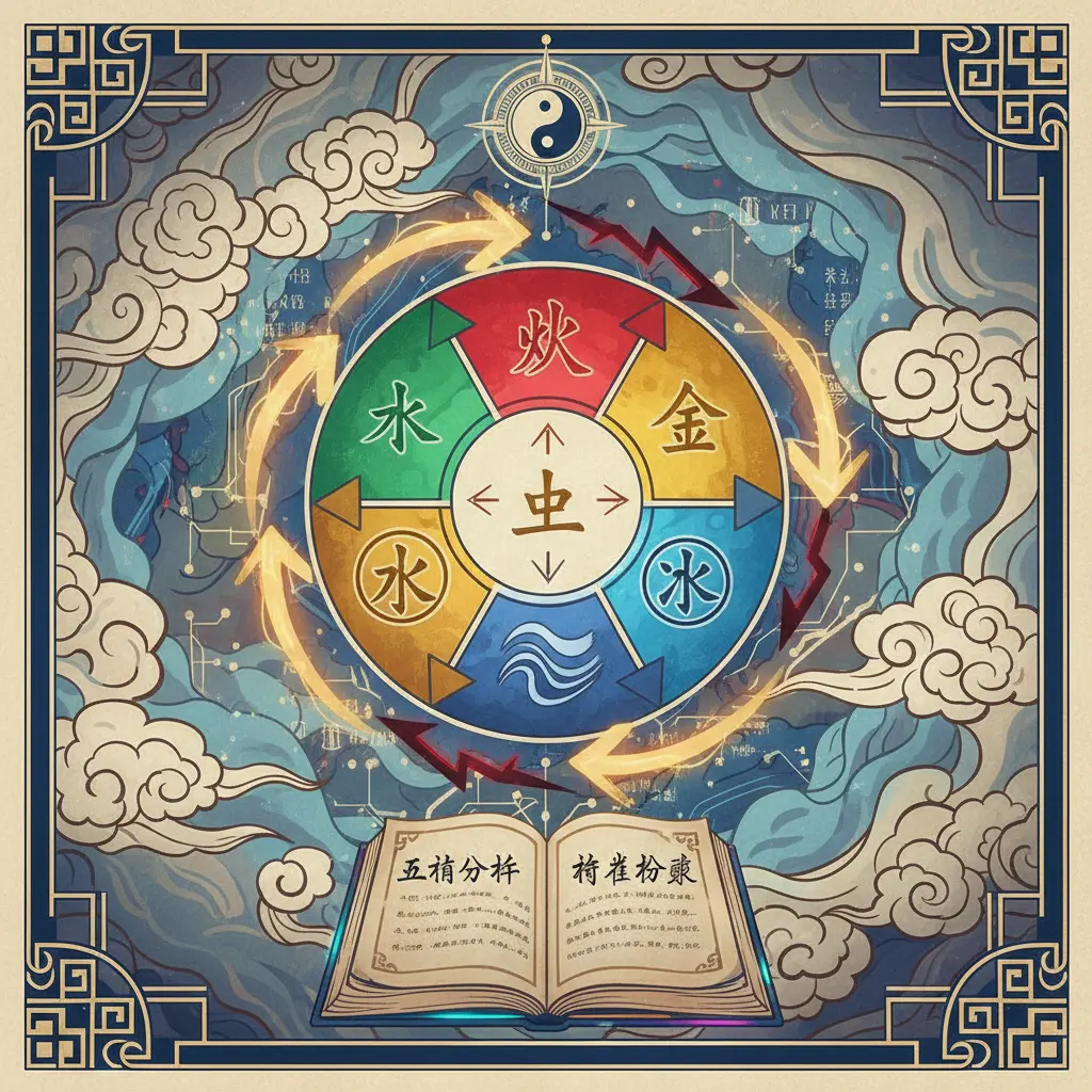 五行分析 - 五行相生相剋