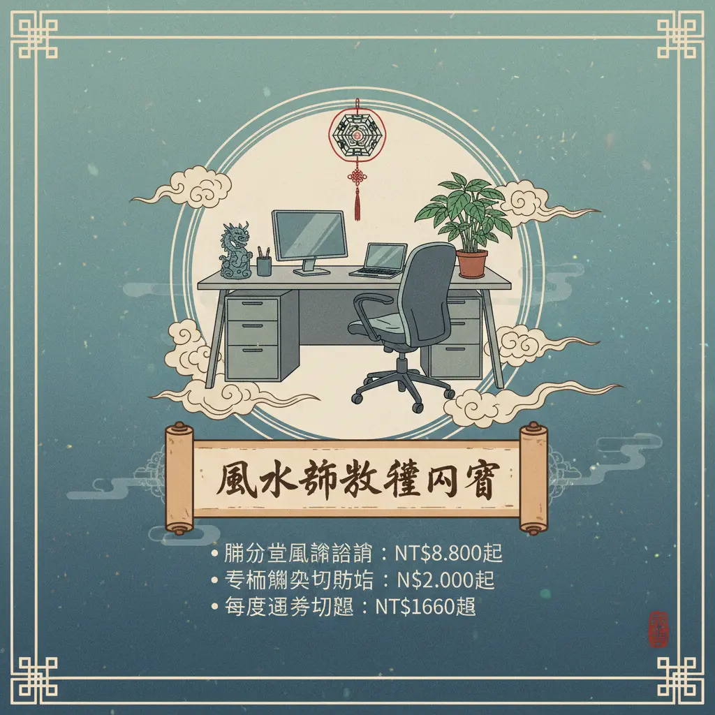 風水師收費內容 - 辦公室風水