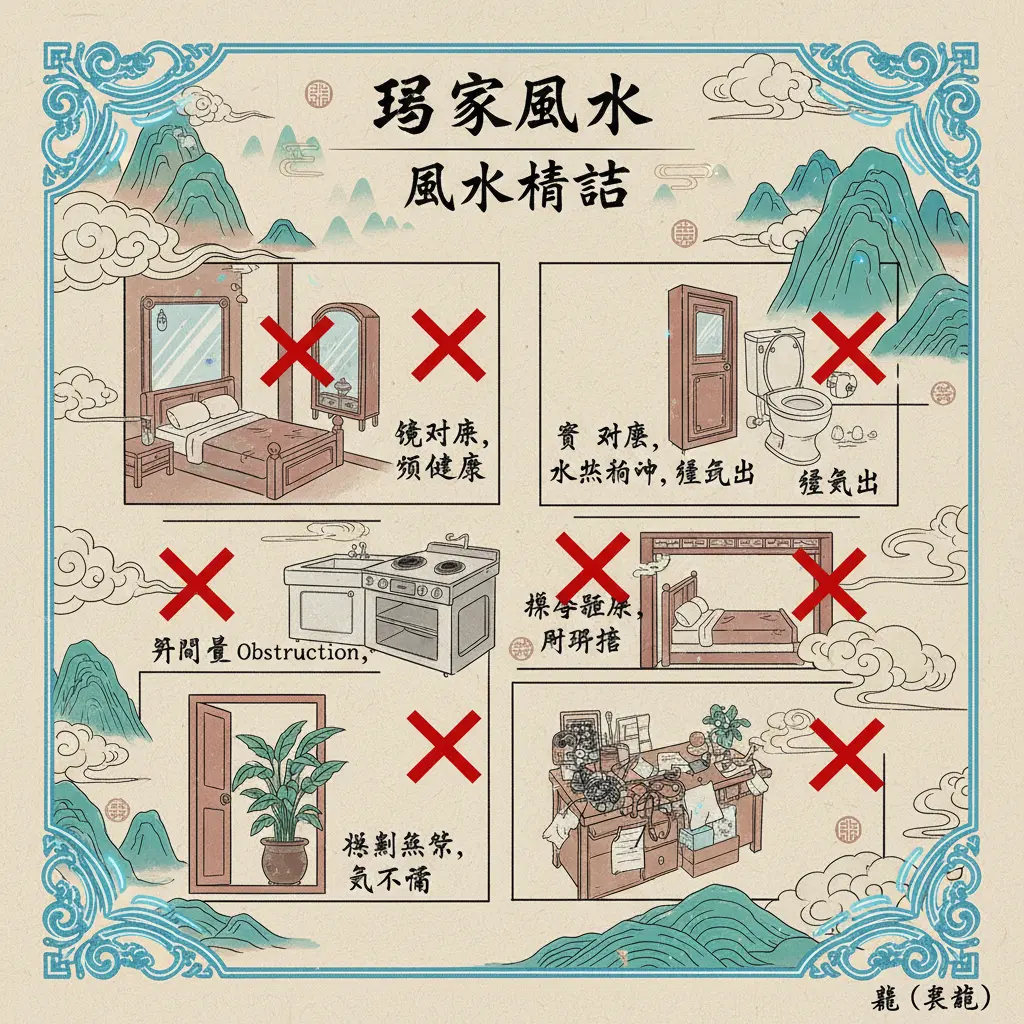 風水禁忌 - 居家風水