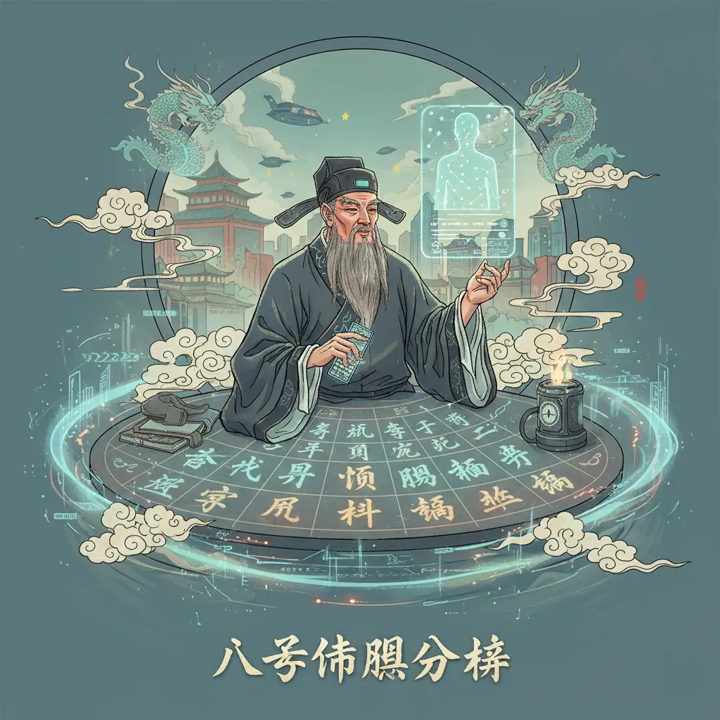 八字命盤分析 - 算命師
