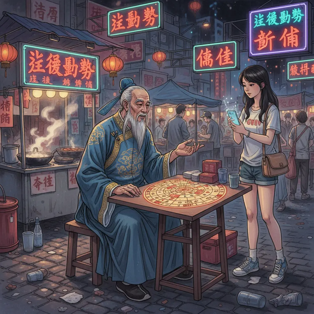 廟街算命 - 紫微鬥數