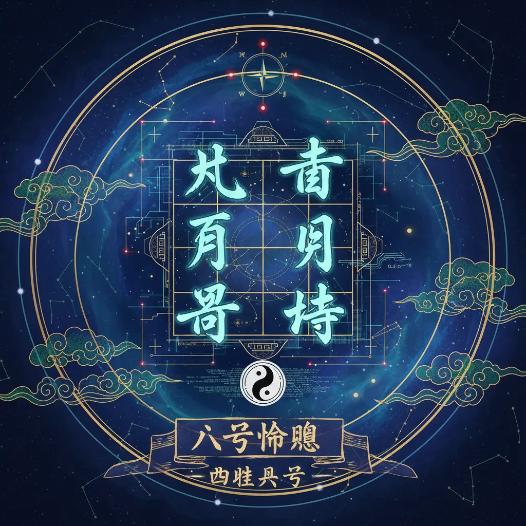 四柱八字 - 八字命盤