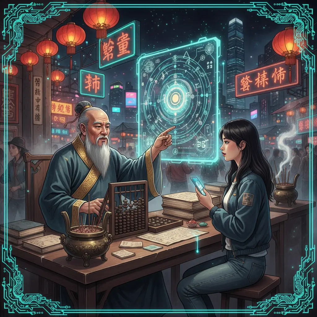 廟街算命 - 八字