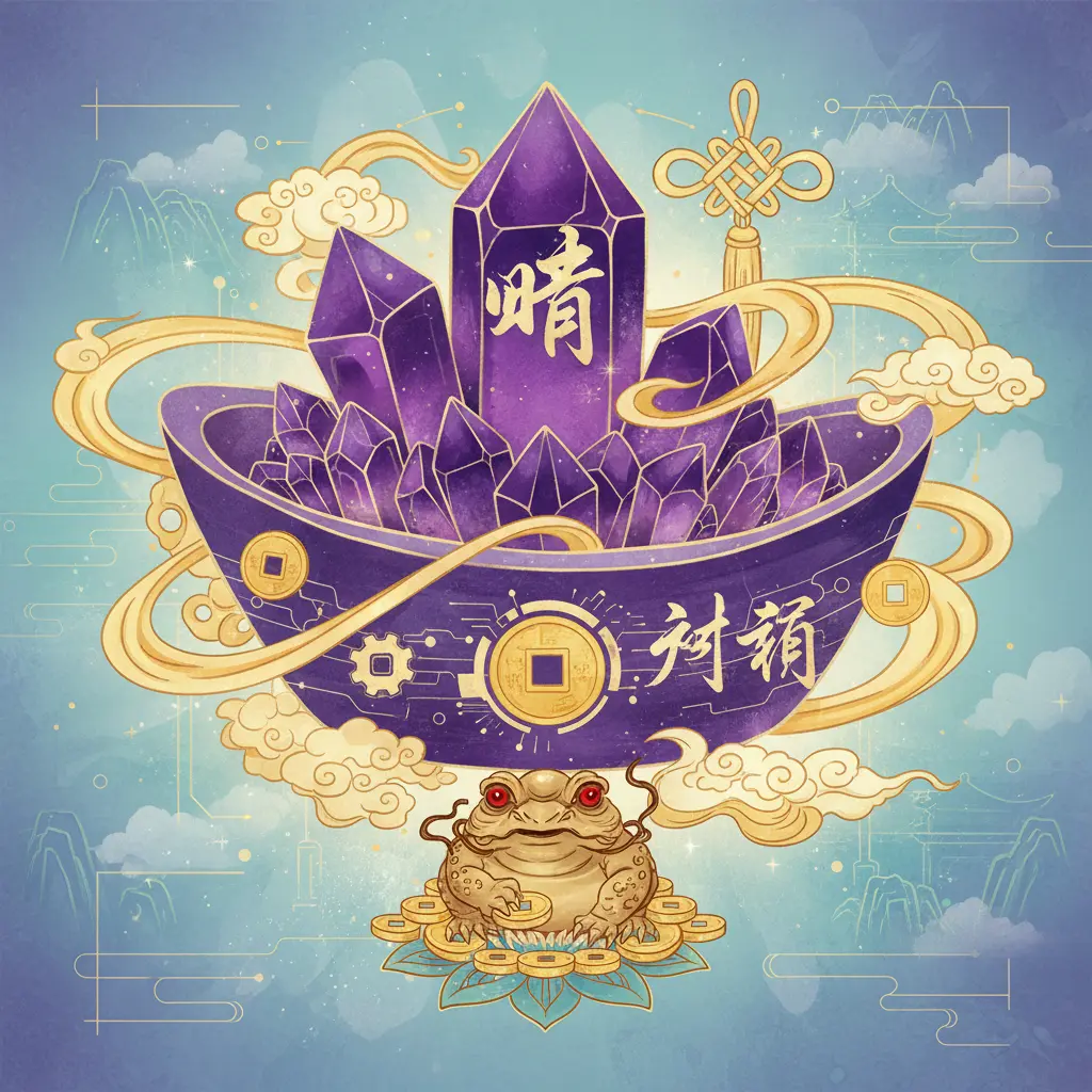 旺財運 - 紫水晶