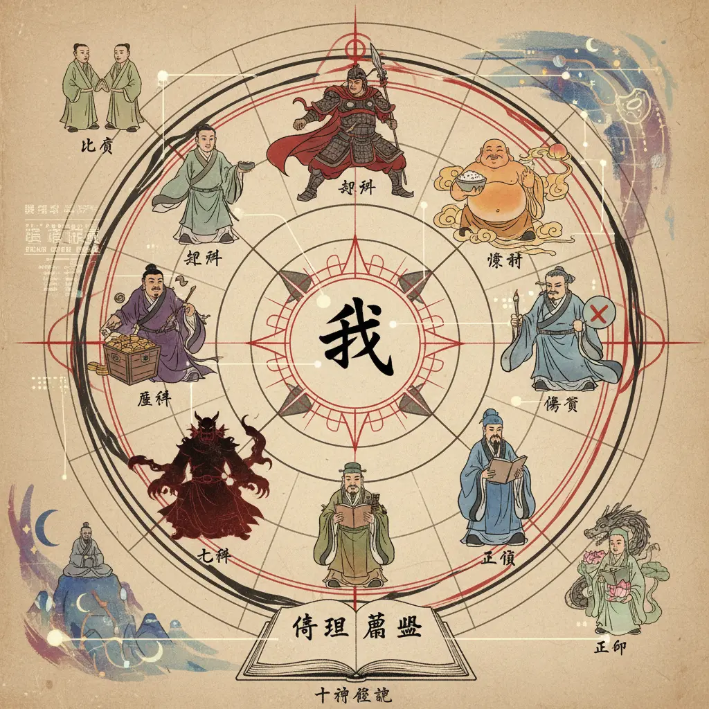 命理解讀 - 十神