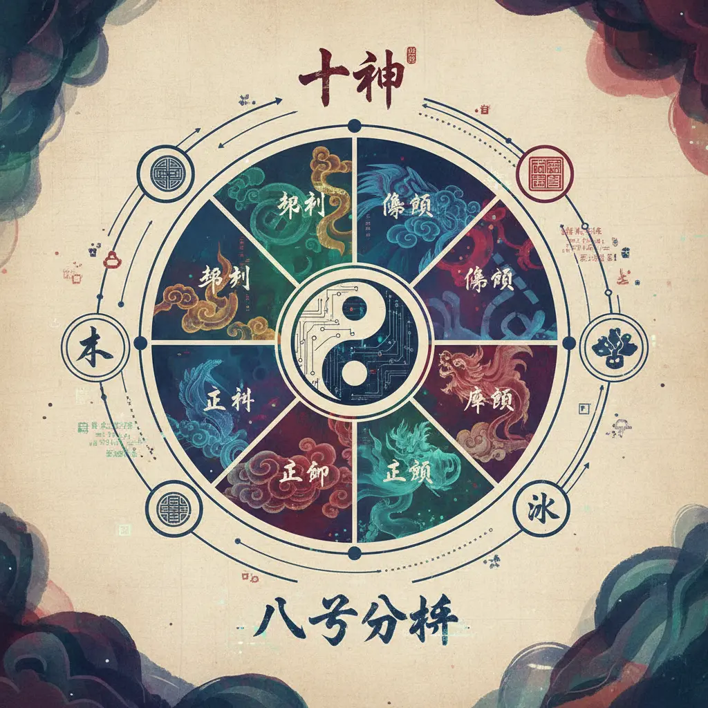 八字分析 - 十神