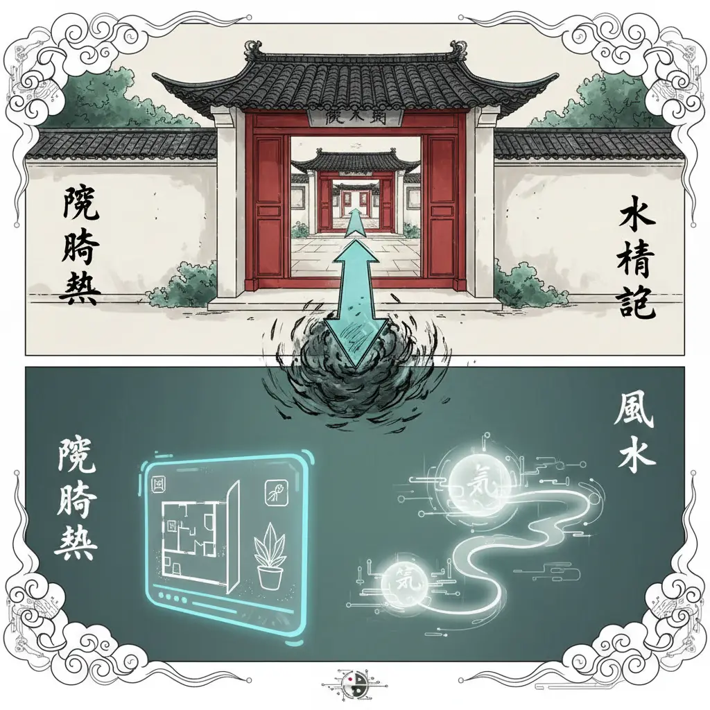 風水禁忌 - 穿堂煞