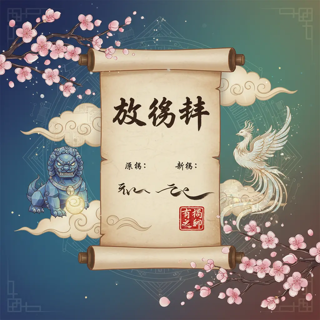 改名 - 改名契