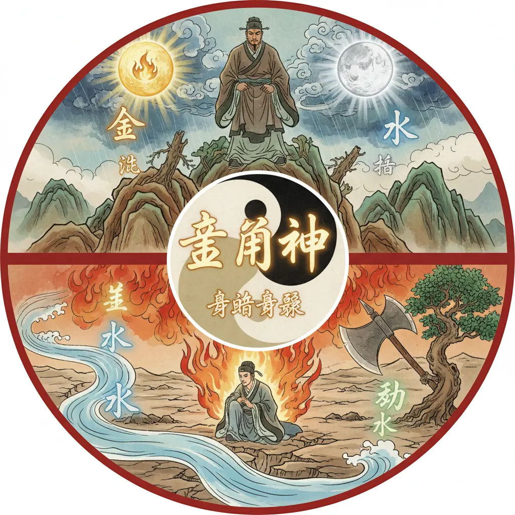 身旺身弱 - 喜用神