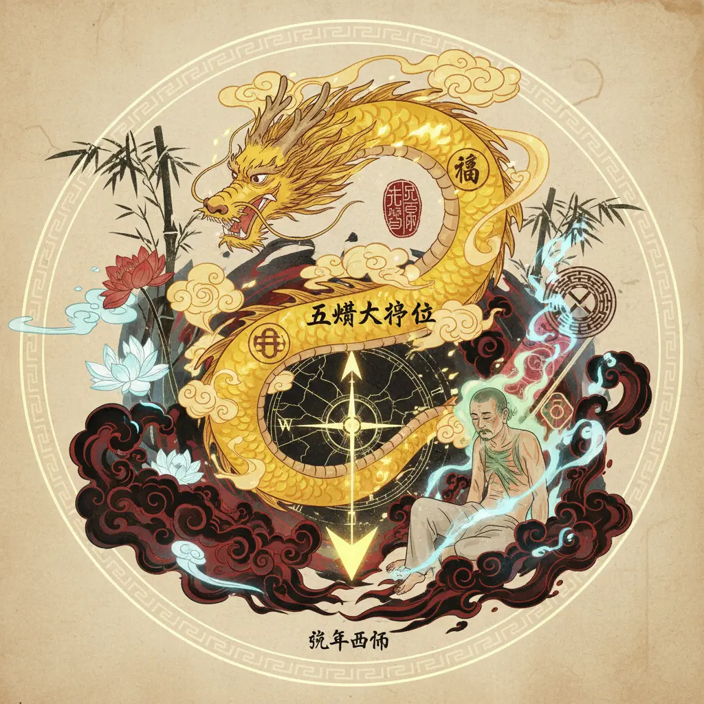 流年風水 - 五黃大病位