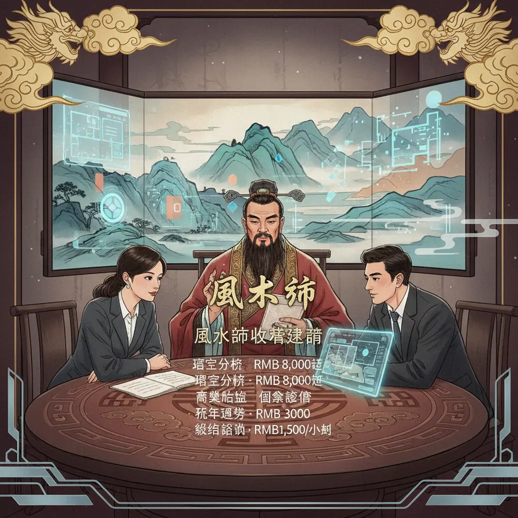 風水師收費建議 - 風水師