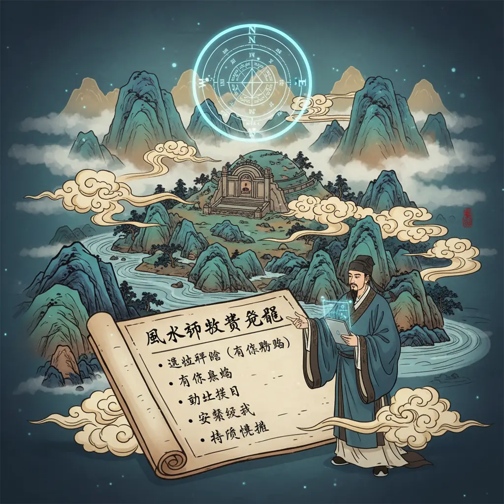 風水師收費範圍 - 陰宅風水