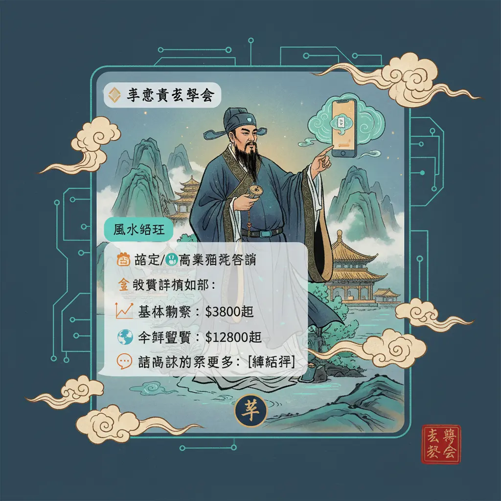 風水師收費WhatsApp - 徐子平玄學會
