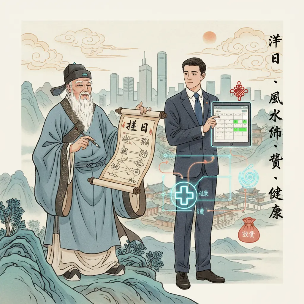 風水師收費健康 - 擇日