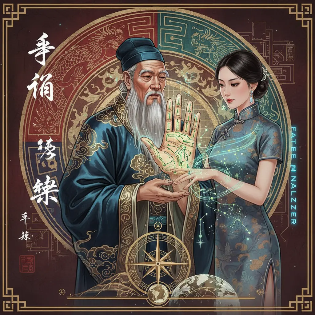 算命師傅 - 手相學