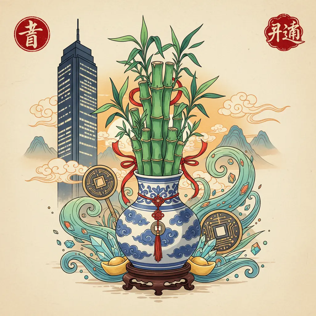 商業風水 - 富貴竹