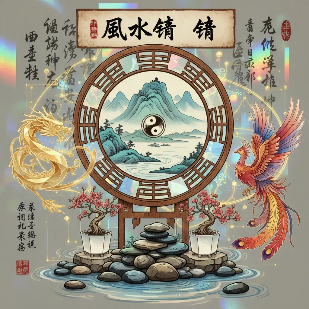 風水擺設 - 風水鏡