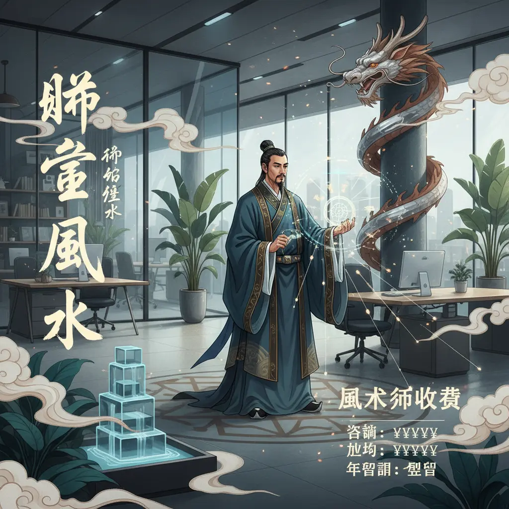 風水師收費 - 辦公室風水