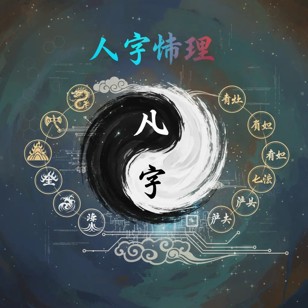 八字 - 八字