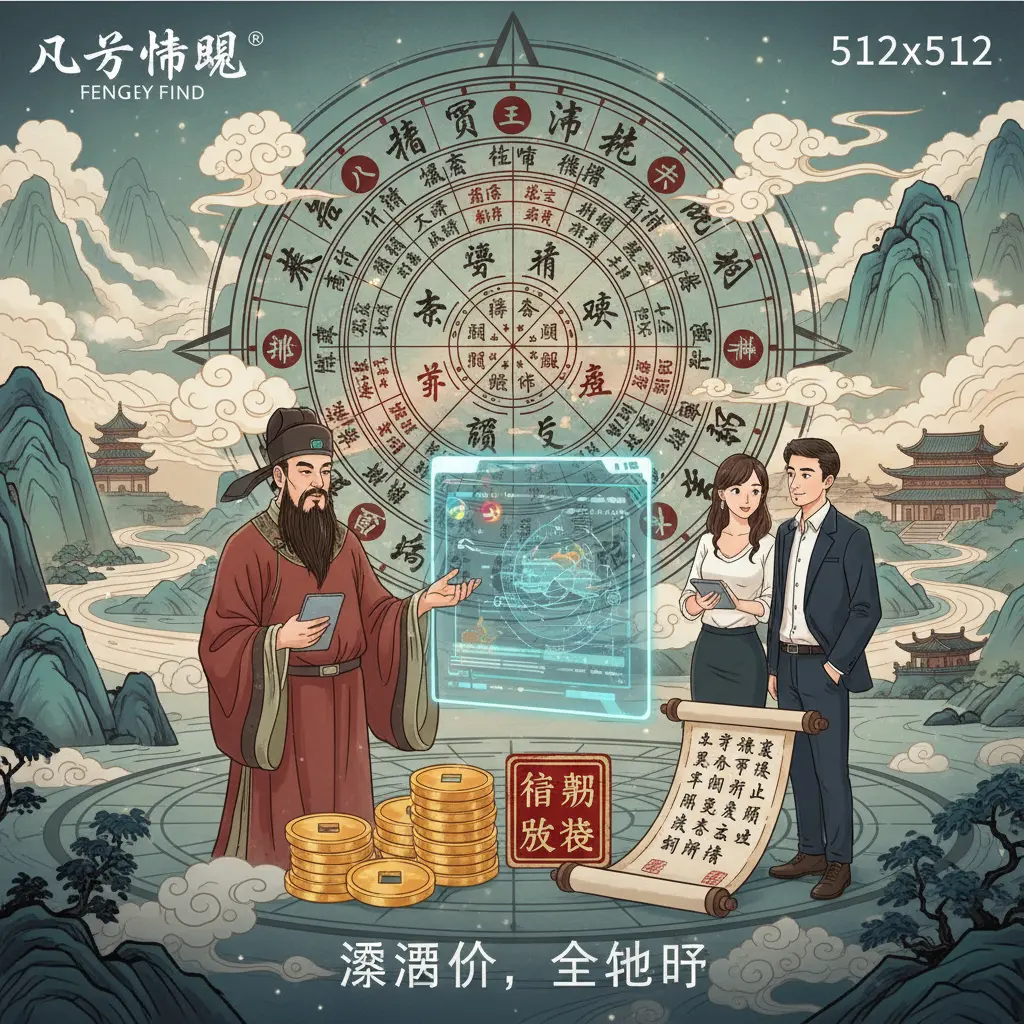 風水師收費信譽 - 八字命盤