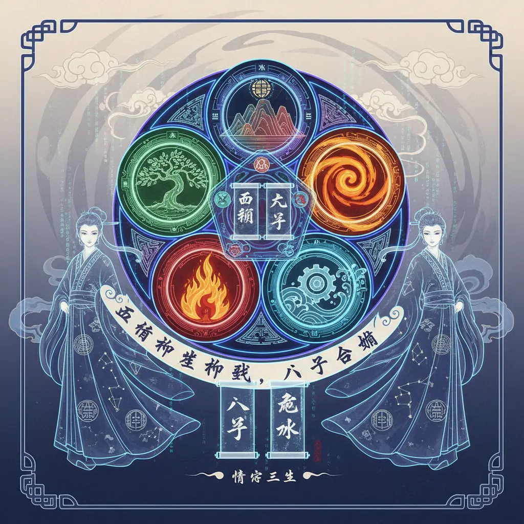 八字合婚 - 五行理論