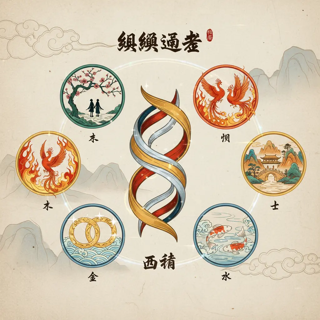 姻緣運勢 - 五行