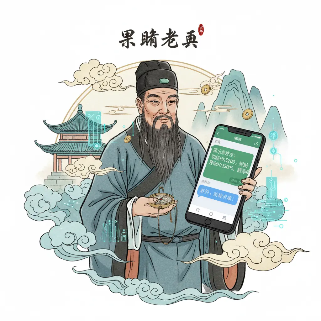 風水師收費WhatsApp - 果朗老師