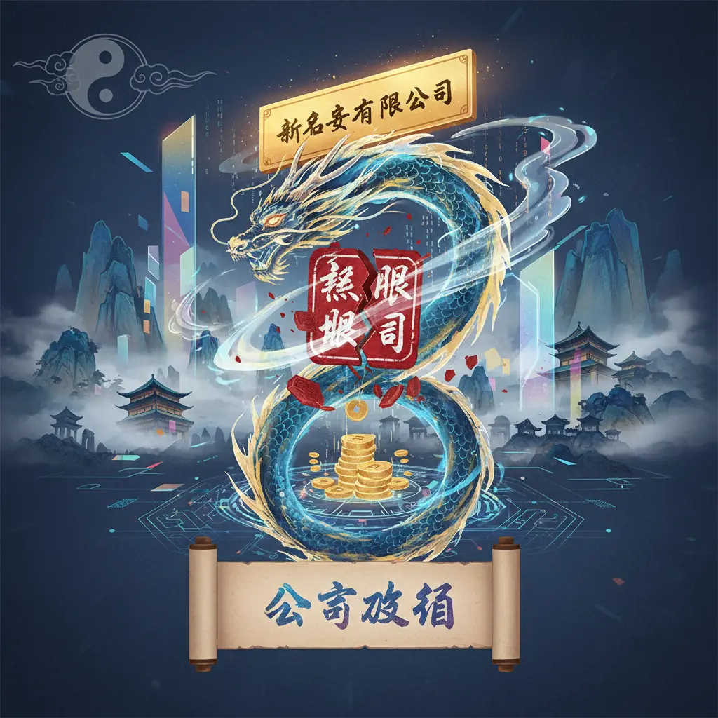 公司改名 - 無限公司