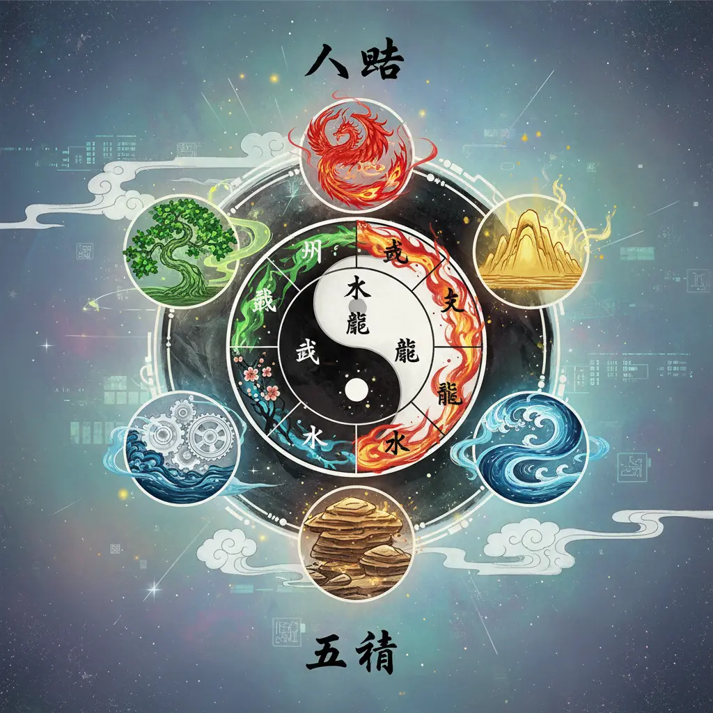 五行 - 八卦